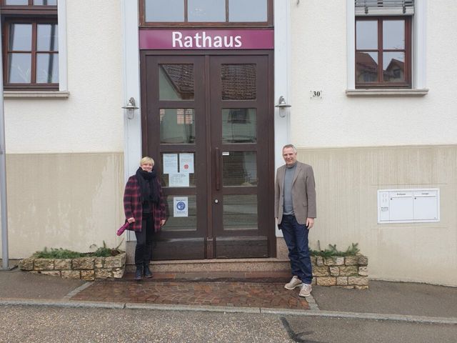 Cindy Holmberg zu Besuch in Grafenberg