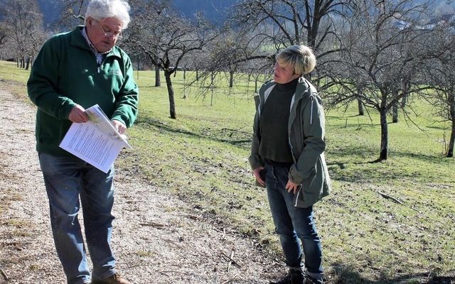 Zu Besuch beim Obst- und Gartenbauverein Lichtenstein