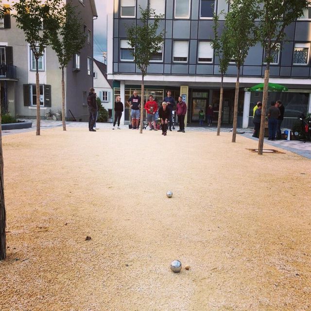 Politik und Boule in Hechingen