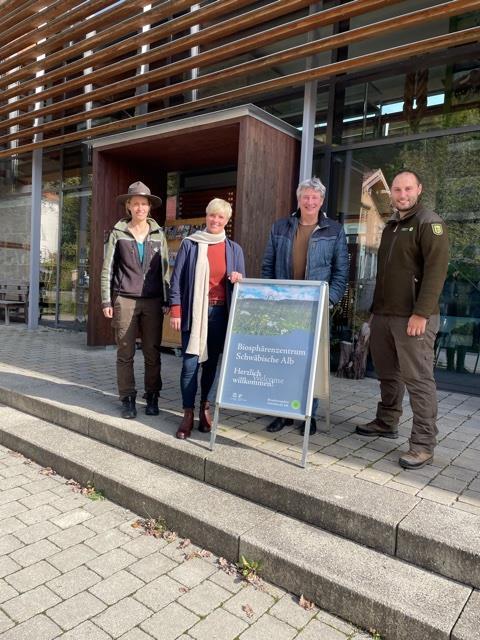 Besuch der Biosphärengeschäftsstelle in Münsingen