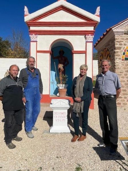 „Villa rustica- Immer einen Besuch wert“ – Cindy Holmberg auf Stippvisite in Hechingen-Stein